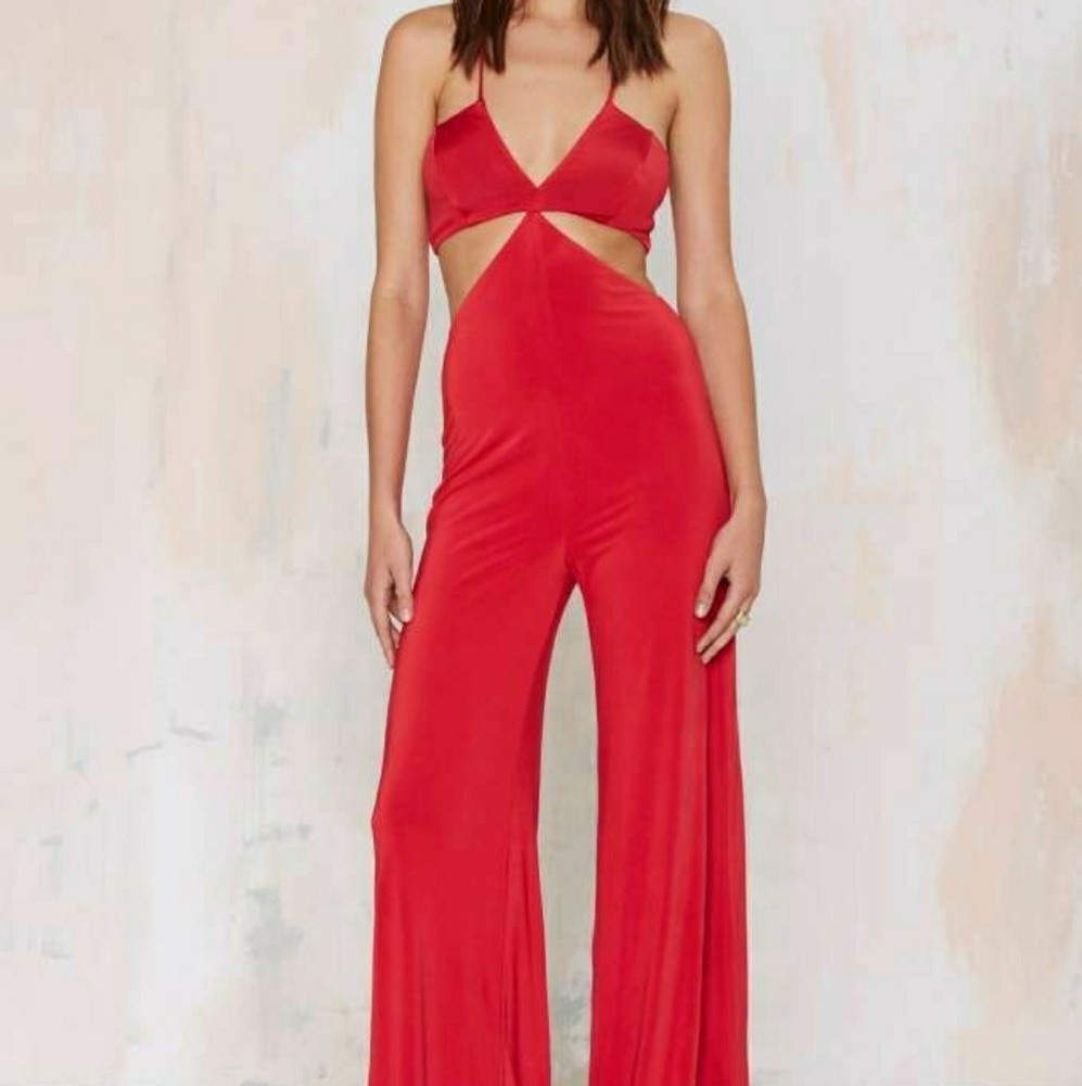 Nasty Gal Cut Out Jumpsuit